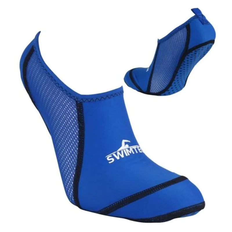 SwimTech Pool Socks in Blue